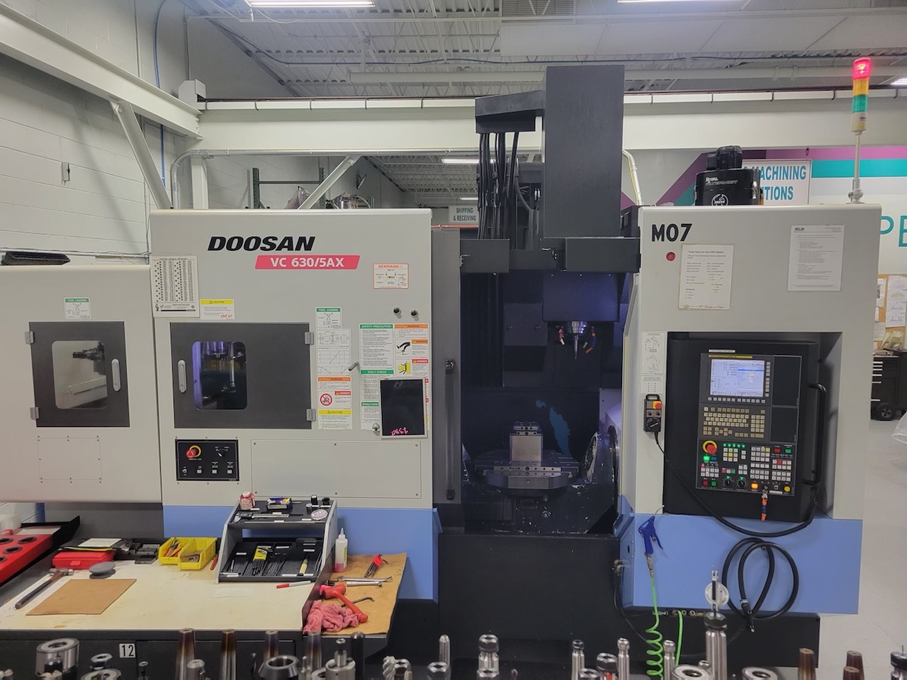2014 DOOSAN VC 630/5AX Vertical Machining Centers (5-Axis or More) | Used Machine Hub