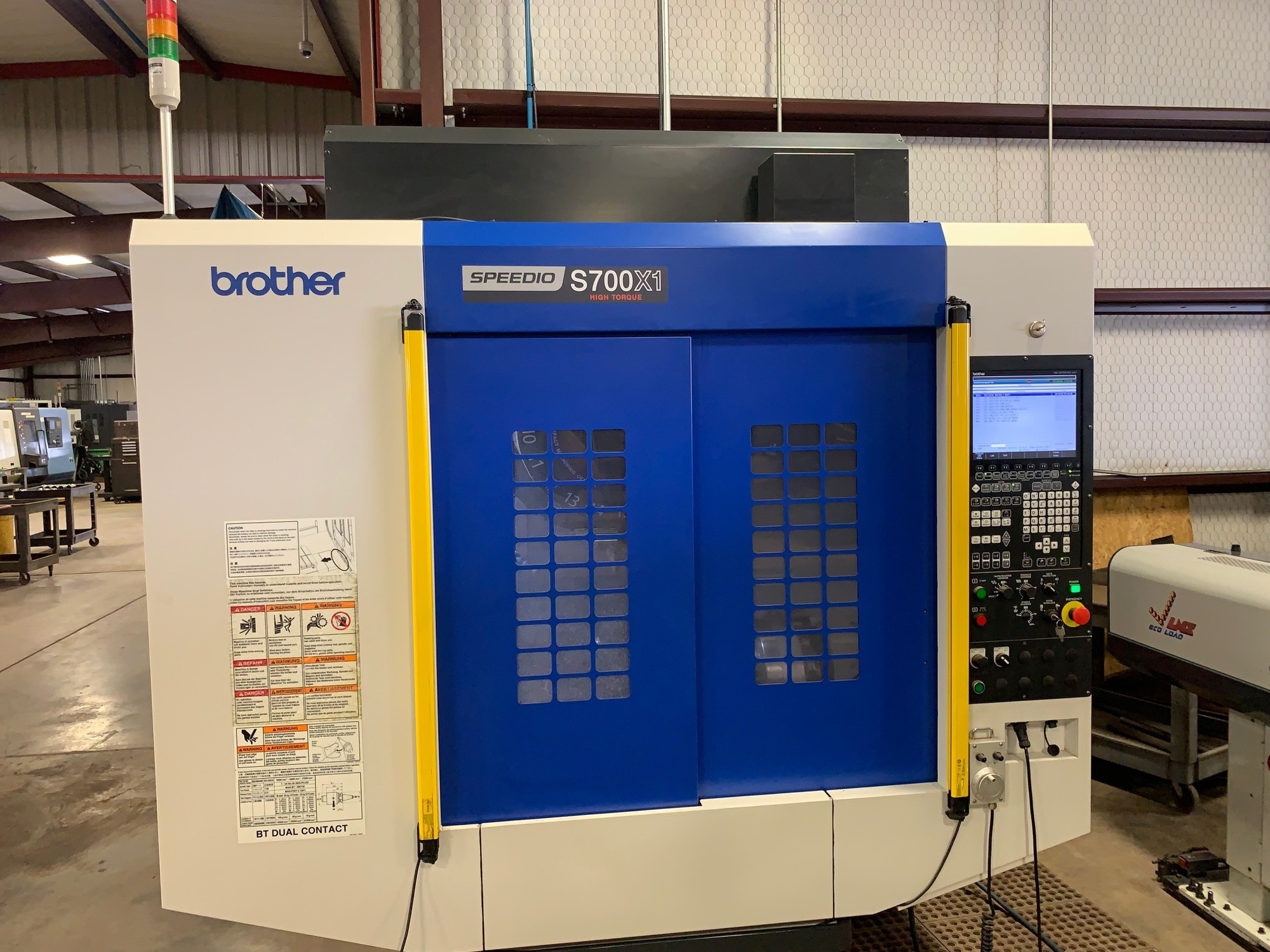 2017 BROTHER SPEEDIO S700X1 CNC Drilling and Tapping Centers | Used Machine Hub