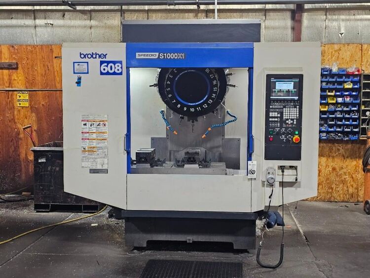 2015 BROTHER SPEEDIO S1000X1 CNC Drilling and Tapping Centers | Used Machine Hub